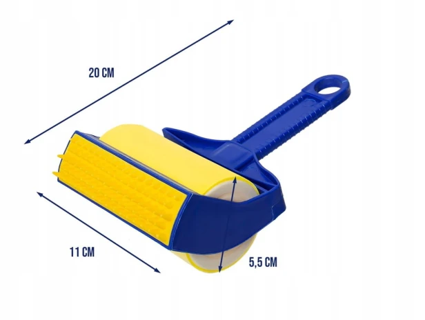 Rolka do ubrań do podłogi,do tapicerki do usuwania sierści Sticky Buddy