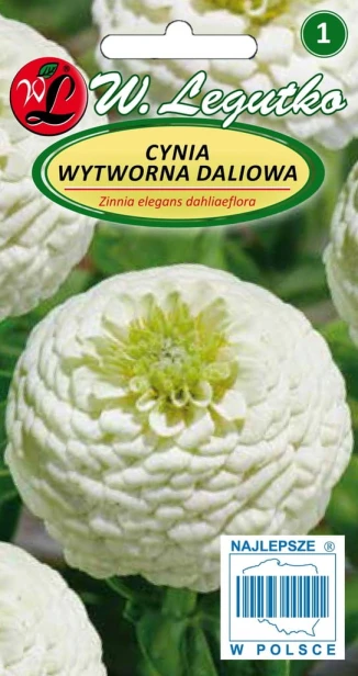 Nasiona cynie Cynia - wytworna - daliowa - Polar Bear 0 g