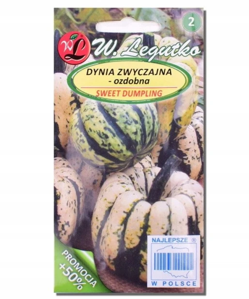 Nasiona dynia zwyczajna ozdobna mieszanka drobnoowocowa 3g Legutko