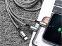 Zestaw kabli USB - USB typ C / microUSB / Lightning Verk Group