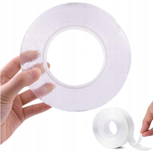 Taśma Dwustronna Przezroczysta Nano Tape 5M