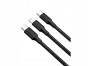 Zestaw kabli USB - USB typ C / microUSB / Lightning Verk Group