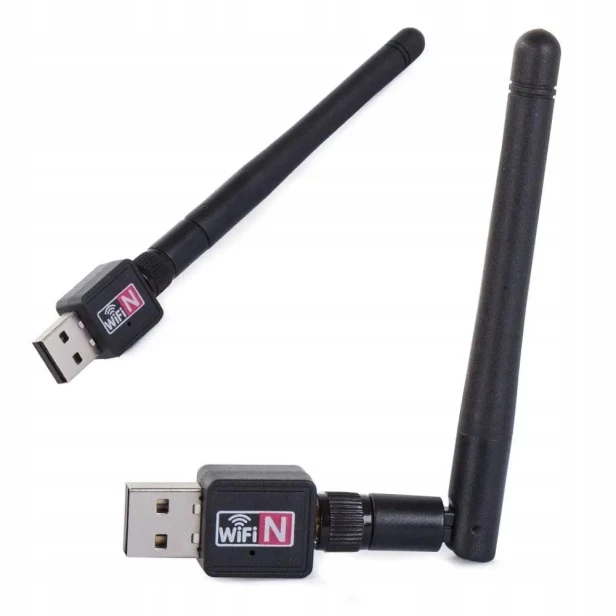 Karta sieciowa Wi-Fi zewnętrzna USB 2.0 600 Mb/s z anteną odkręcaną