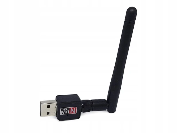 Karta sieciowa Wi-Fi zewnętrzna USB 2.0 600 Mb/s z anteną odkręcaną