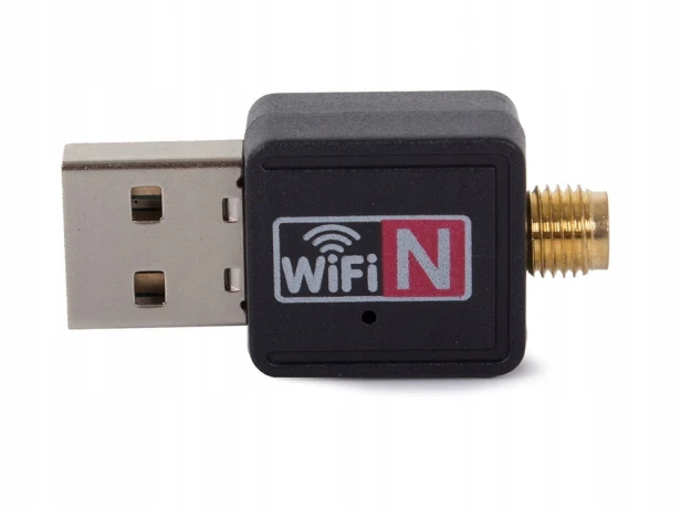 Karta sieciowa Wi-Fi zewnętrzna USB 2.0 600 Mb/s z anteną odkręcaną