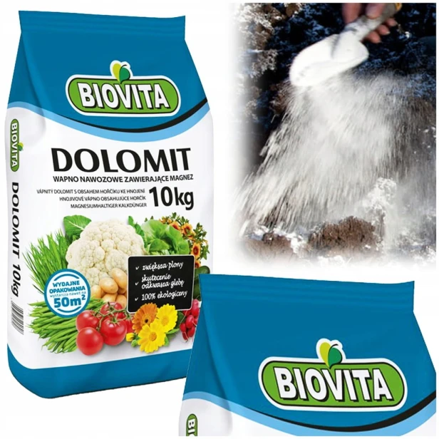 Nawóz dolomit Biovita proszek 10 kg