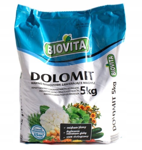 Biovita Dolomit nawóz wapniowo-magnezowy 5kg