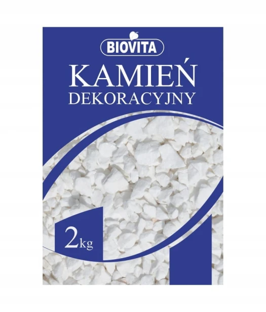 GRYS BIAŁY DEKORACYJNY KAMIEŃ NATURALNY 2kg 8-16mm