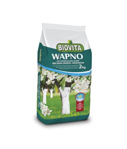 Biovita wapno do bielenia pni drzew i krzewów 2 kg