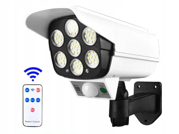 Atrapa kamery monitoringowej Verk Group Lampa solarna atrapa kamery