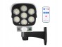 Atrapa kamery monitoringowej Verk Group Lampa solarna atrapa kamery