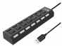Hub rozgałeźnik USB Verk Group 06235 7 portów