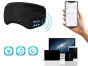 Opaska na oczy Verk Group z Bluetooth czarna poliester