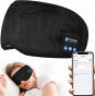 Opaska na oczy Verk Group z Bluetooth czarna poliester