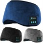 Opaska na oczy Verk Group z Bluetooth czarna poliester