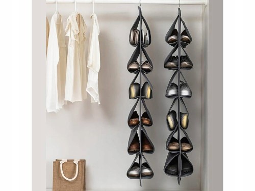 Organizer na buty czarny
