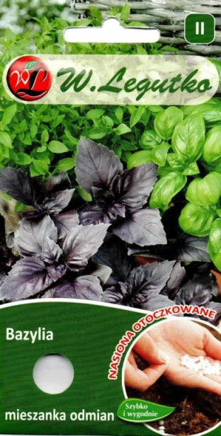 Nasiona bazylia OCIMUM BASILICUM 0,5 g