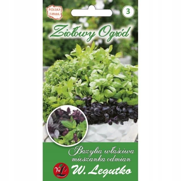 Nasiona bazylia OCIMUM BASILICUM 0,5 g