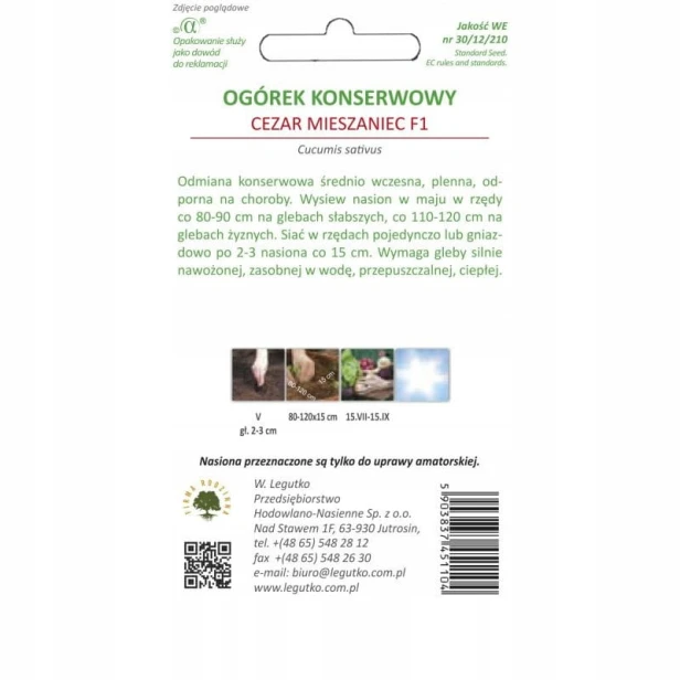 Brokuł - Cezar nasiona 2 g
