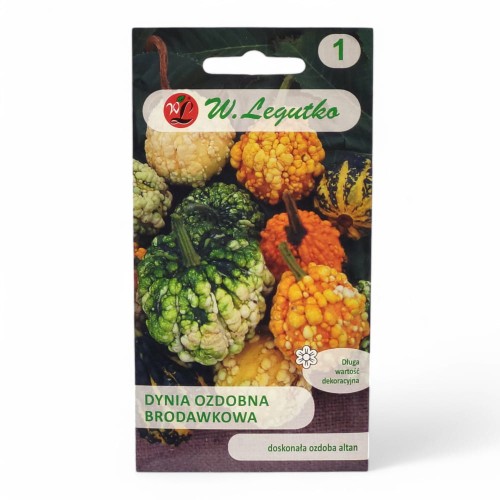 Dynia ozdobna mieszanka brodawkowa 1.50g, W. Legutko
