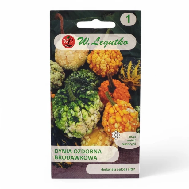 Dynia ozdobna mieszanka brodawkowa 1.50g, W. Legutko