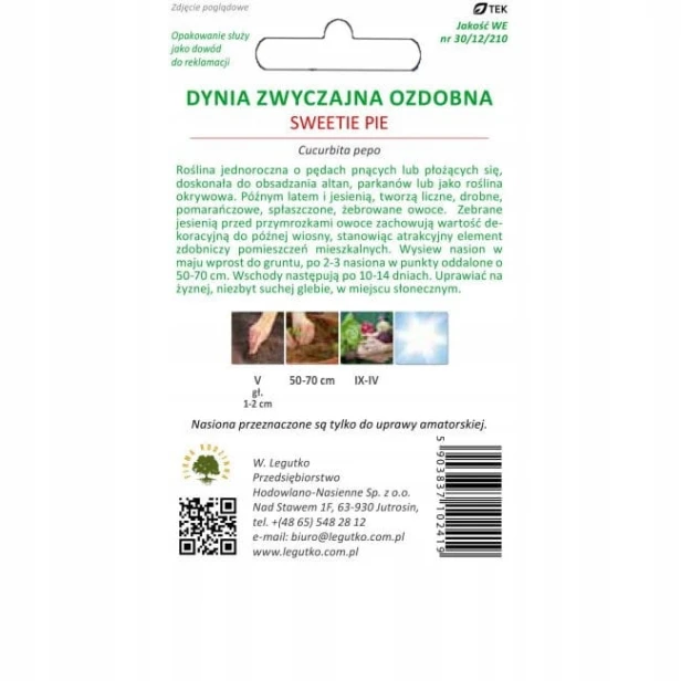 Dynia zwyczajna ozdobna Sweetie Pie 1g