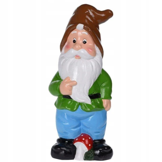 Krasnal ogrodowy ozdoba do ogrodu figurka 40 cm