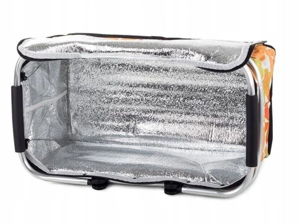 Kosz piknikowy Verk Group - 14195_B aluminium