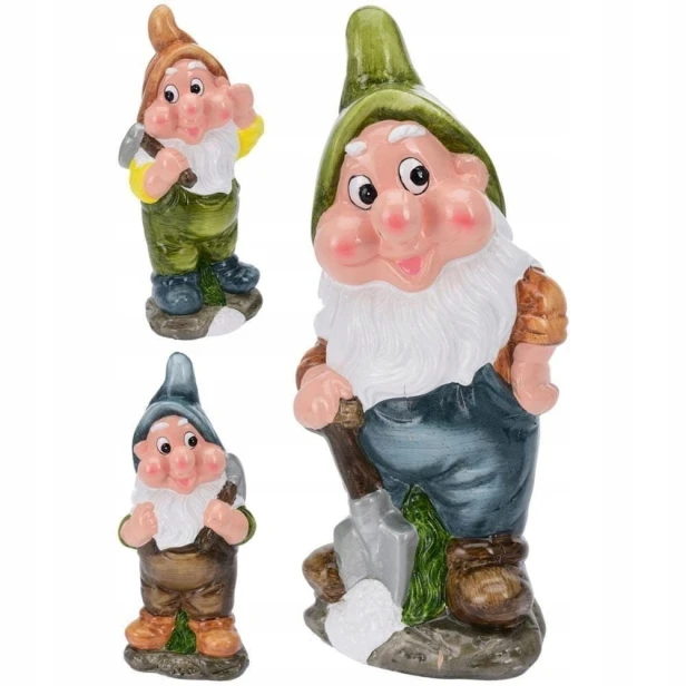 Krasnal ogrodowy ozdoba do ogrodu figurka ogrodowa