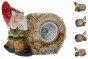 Lampa solarna krasnal ogrodowy figurka skrzat ozdobny dekoracja 10x8 cm