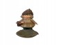 Lampa solarna krasnal ogrodowy figurka skrzat ozdobny dekoracja 10x8 cm