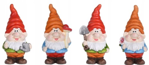 Skrzat ogrodowy figurka krasnal 22cm 493607
