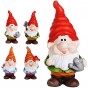 Krasnal ogrodowy KOLOROWY ozdoba figurka do ogrodu
