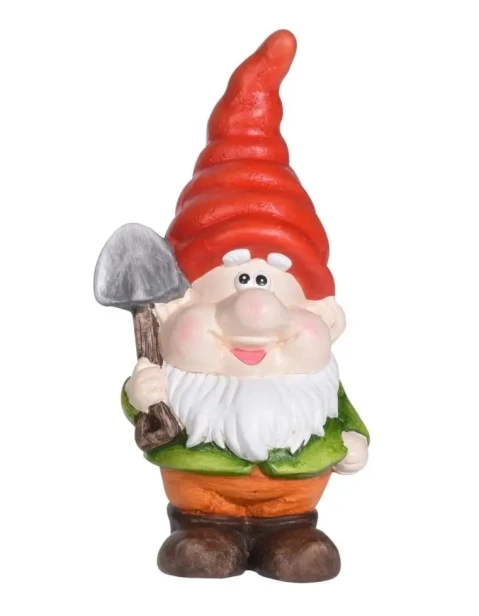 Krasnal ogrodowy KOLOROWY ozdoba figurka do ogrodu