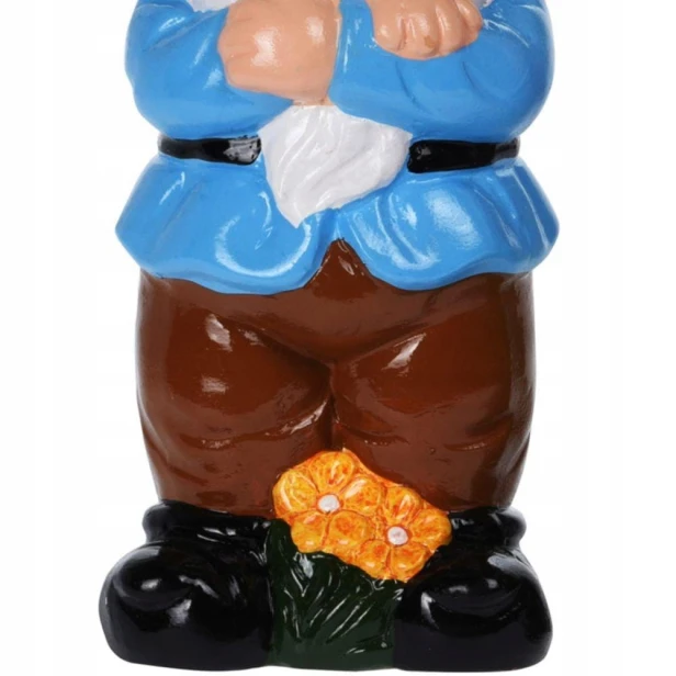 Krasnal ogrodowy KOLOROWY ozdoba figurka 30 cm