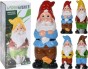 Krasnal ogrodowy KOLOROWY ozdoba figurka 30 cm