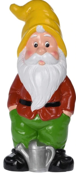Krasnal ogrodowy KOLOROWY ozdoba figurka 30 cm