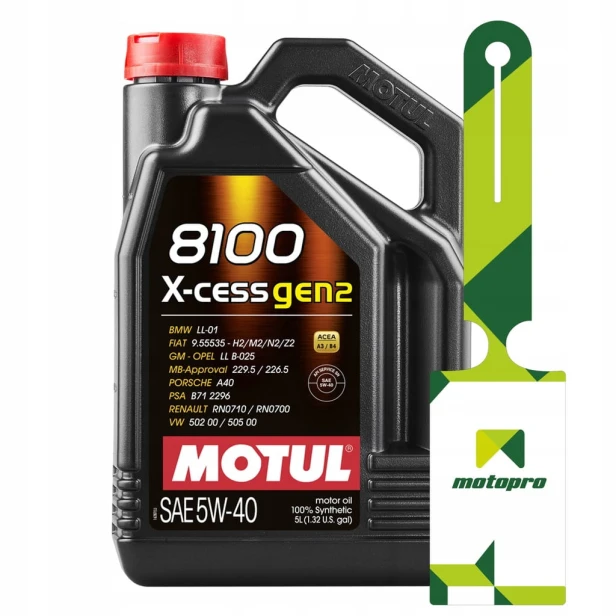 MOTUL OLEJ MOTUL 5W40 5L 8100 X-CESS GEN2