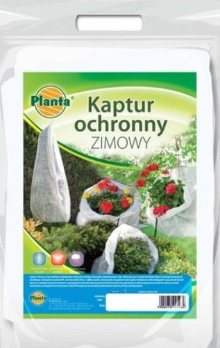 Agrowłóknina kaptury ochronne biały 100 x 100 cm 50 g/m²