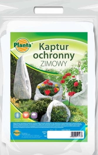 Agrowłóknina kaptury ochronne biały 100 x 100 cm 50 g/m²