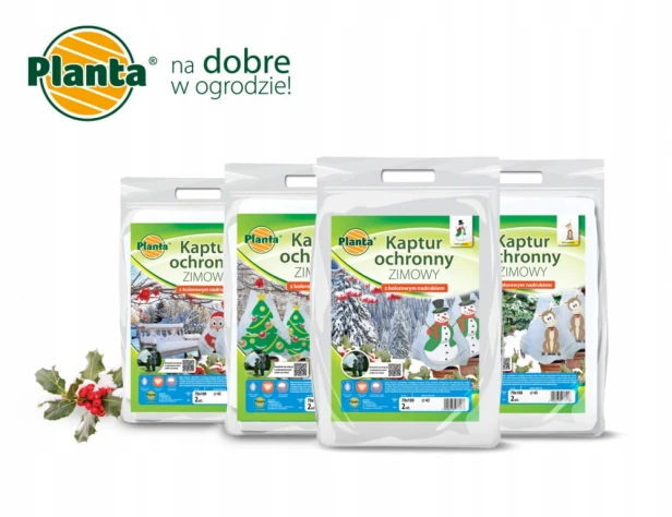 Agrowłóknina kaptury ochronne biały 100 x 100 cm 50 g/m²