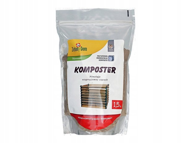 Komposter 1,5kg nawóz kompostujący Zielony Dom