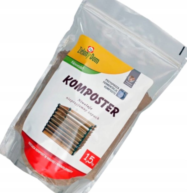 Komposter 1,5kg nawóz kompostujący Zielony Dom