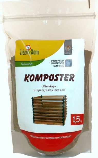 Komposter 1,5kg nawóz kompostujący Zielony Dom