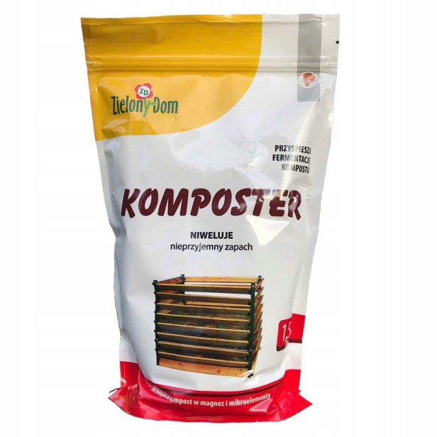 Komposter 1,5kg nawóz kompostujący Zielony Dom