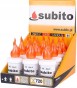 SUBITO S5 wkład elektryczny LED CZERWONY do zniczy Z BATERIAMI