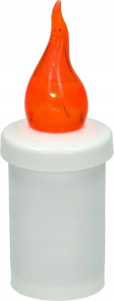 SUBITO S5 wkład elektryczny LED CZERWONY do zniczy Z BATERIAMI