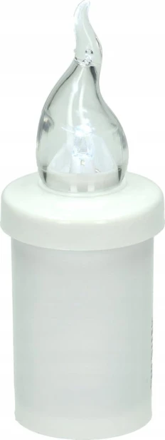 SUBITO S5 wkład elektryczny LED CZERWONY do zniczy Z BATERIAMI